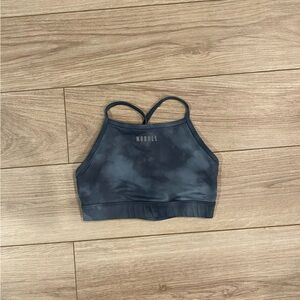 Tie dye NOBULL halter sports bra